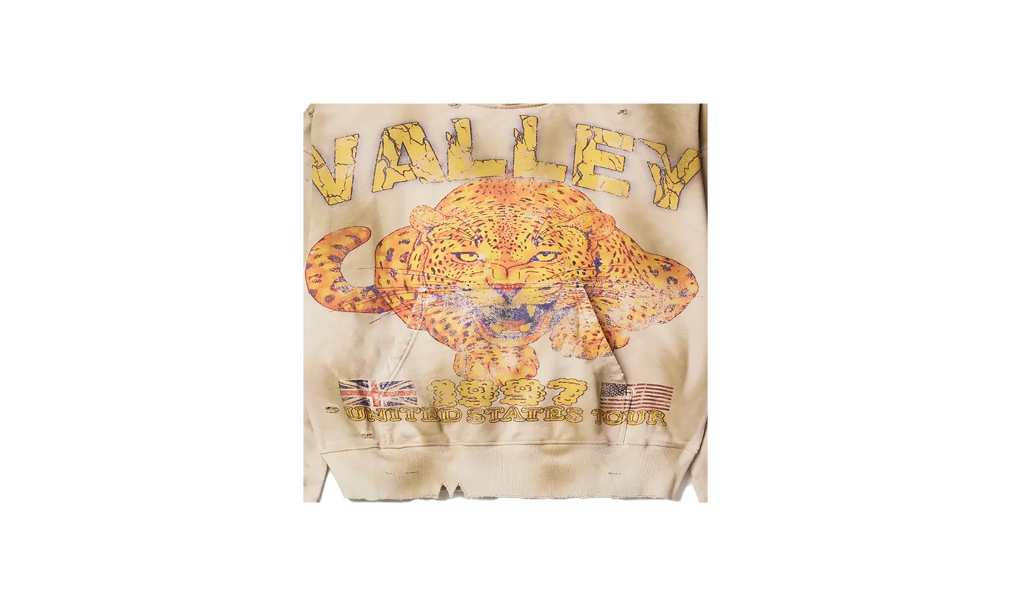 Cheetah Pullover Hoodie "Tan"
