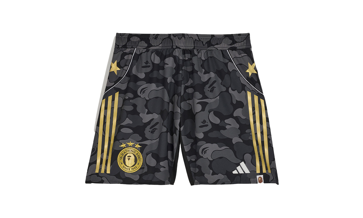 FB Soccer Shorts "Bape - Black Camo"