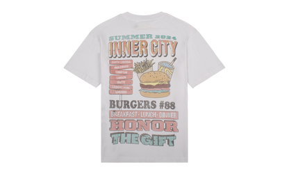 Burgers Tee "White"