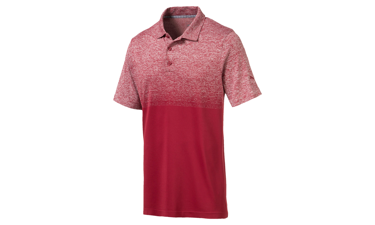 EVOKNIT OMBRE POLO "red"
