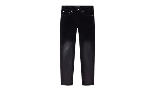 Flock Dipped "Black - Skinny Fit"