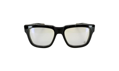 Box Officer Sunglasses "Black/18k Gold Plated"