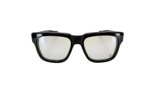 Box Officer Sunglasses "Black/18k Gold Plated"