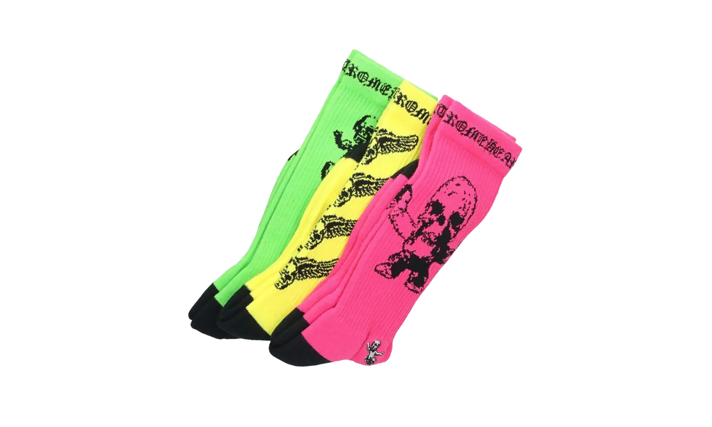 Foti Socks (3Pack) "Neon Mix"