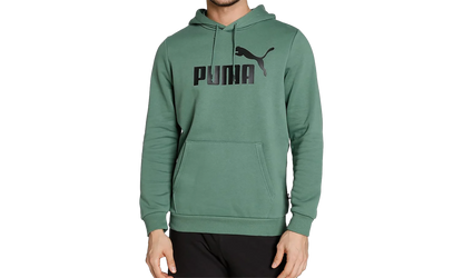 ESS+ 2 COLOR BIG LOGO HOODIE FL "Green"
