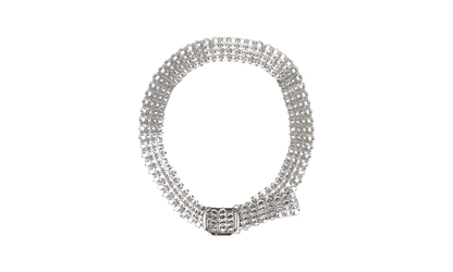 BOTTLE TAB BELT "SILVER"