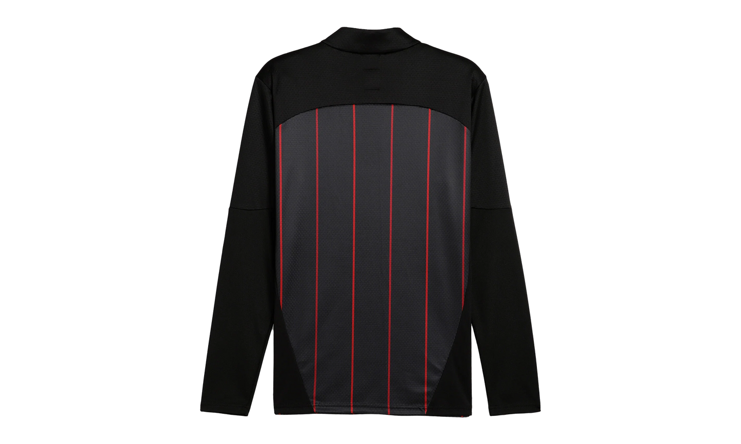 ACM PREMATCH 1/4 ZIP TOP "Black"