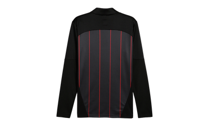 ACM PREMATCH 1/4 ZIP TOP "Black"