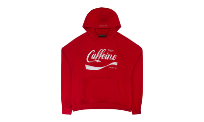 CAFFEINE PARODY HOODIE "RED"