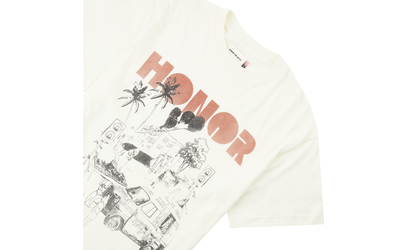 Block Party Tee "Bone"