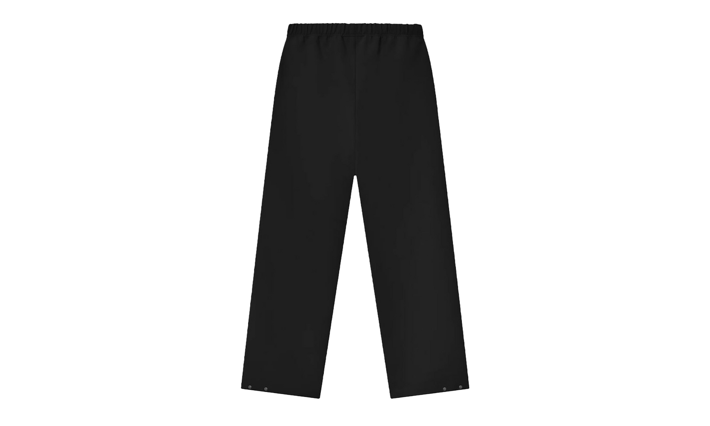 Bonded Canvas Work Pants "Jet Black"