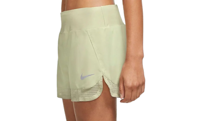DRI-FIT RUNNING LINED SHORTS MESH HEM WMNS "Olive"