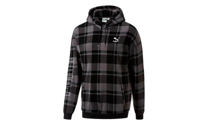 CHECK POLAR HOODY "Black"