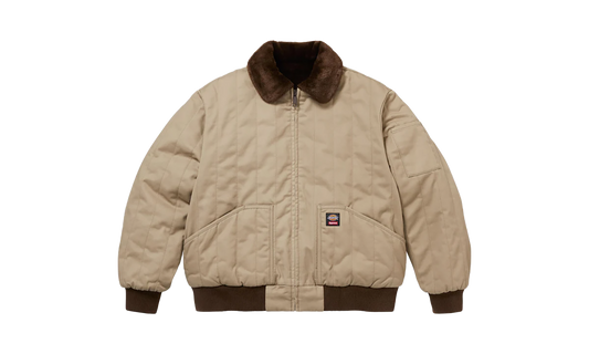 Dickies® Reversible Quilted Faux Fur Work Jacket "FW 25 - Tan"
