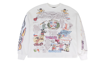 ALL OVER PRINT THERMAL T-SHIRT "WHITE"
