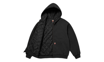 Dickies® Quilted Lined Zip Up Hooded Sweatshirt "FW 25 - Black"