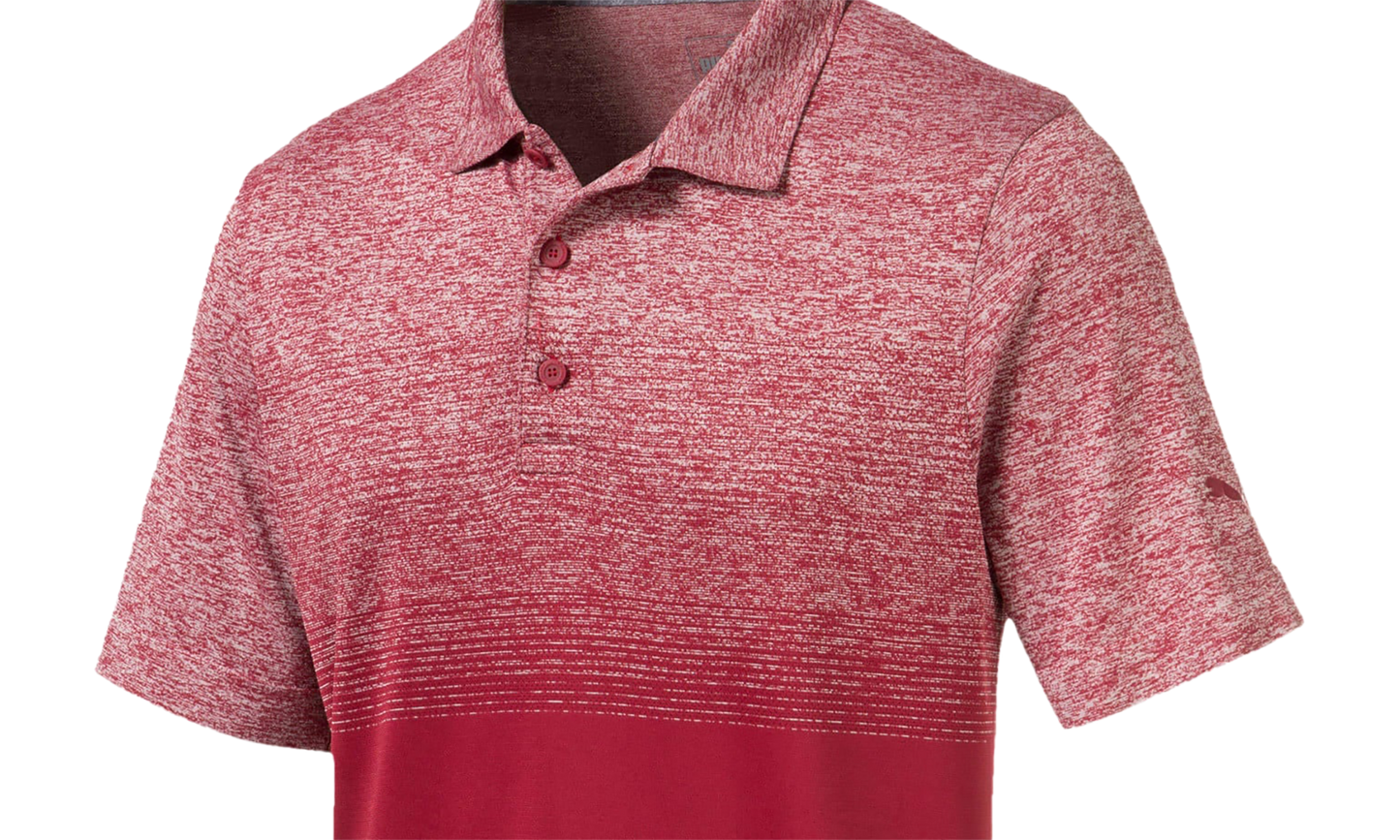 EVOKNIT OMBRE POLO "red"