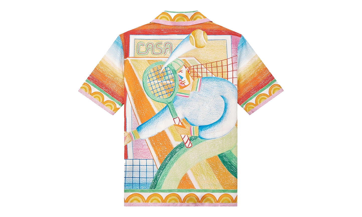 Crayon Tennis Player Shirt "Multi"