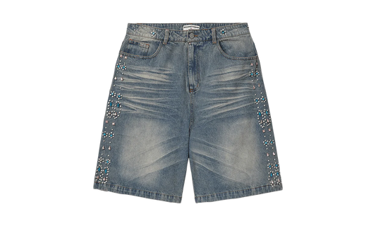 Candy Jorts "Mid Blue"