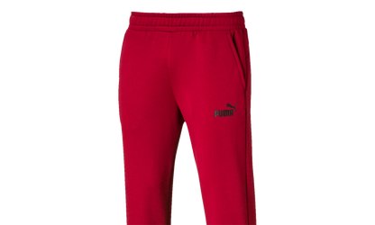 ESSENTIAL LOGO FLEECE PANTS "Red"