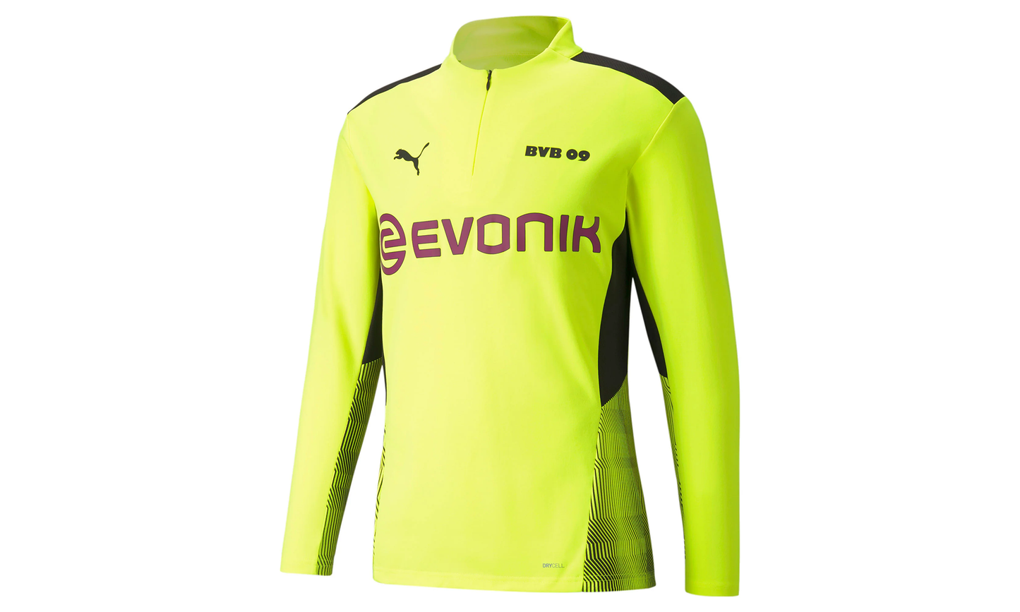 BVB BORUSSIA DORTMUND TRAINING 1/4 ZIP TOP "Yellow"