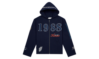 1988 Full Zip Hoodie "Blue"