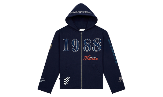 1988 Full Zip Hoodie "Blue"