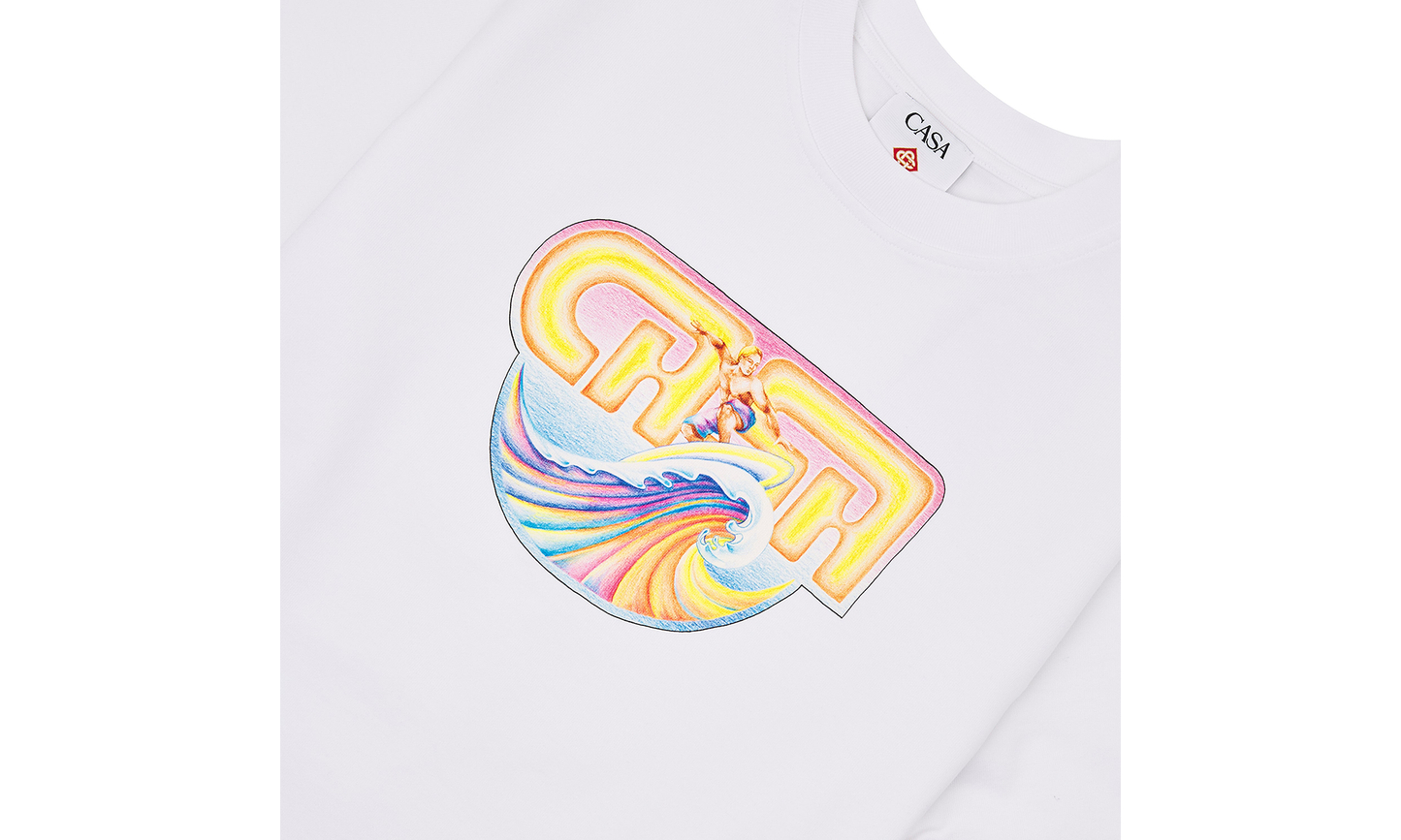 Casa Surf Tee "White"