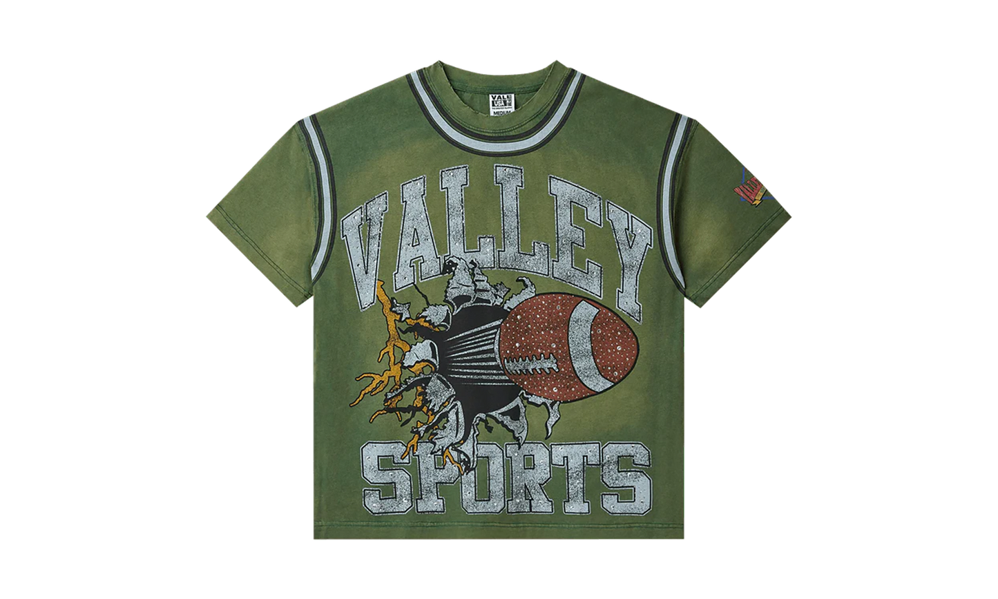 Classic Bling Tee "Green/Black"