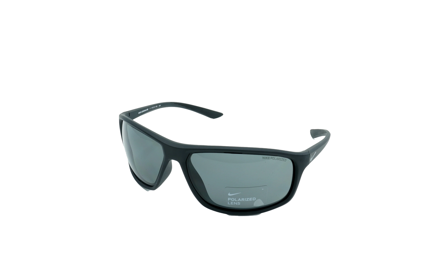 ADRENALINE P Polarized Sunglasses "MATTE BLACK/SILVER"