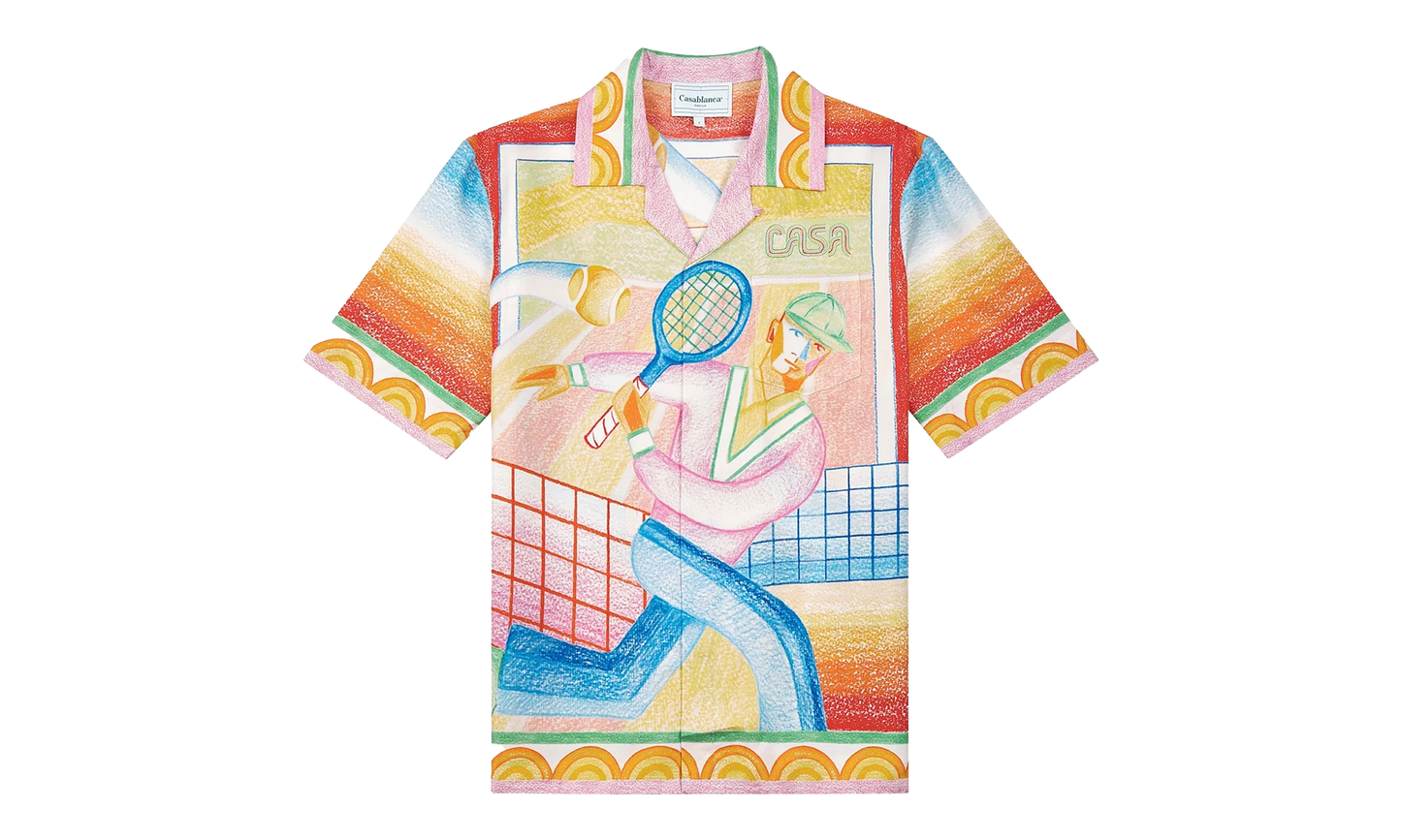 Crayon Tennis Player Shirt "Multi"