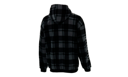 CHECK POLAR HOODY "Black"