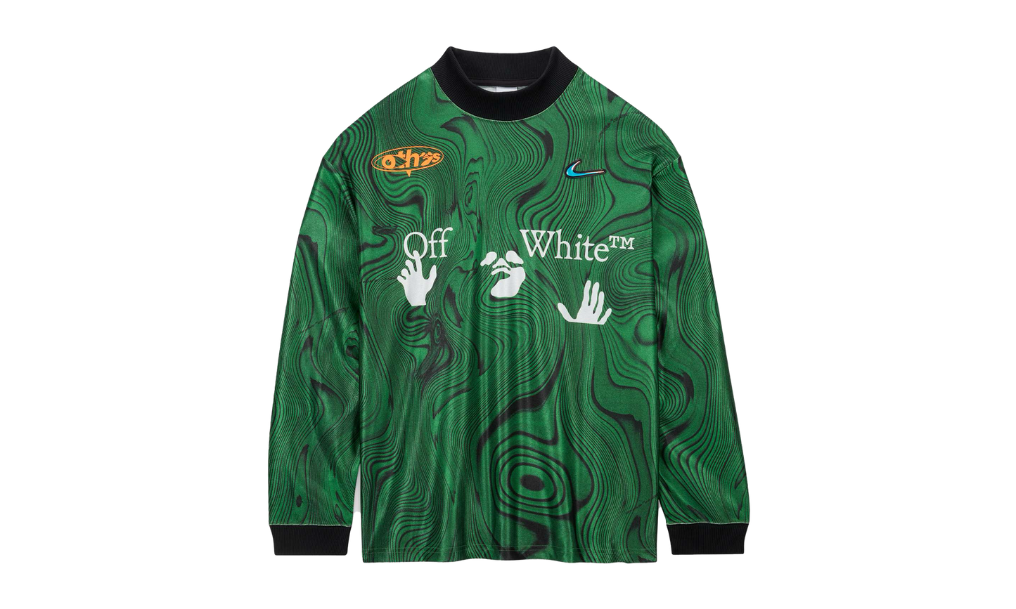 ALLOVER PRINT JERSEY 'KELLY GREEN' "Kelly Green"