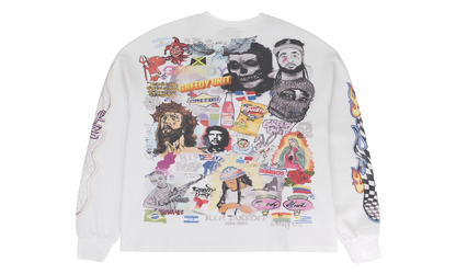 ALL OVER PRINT THERMAL T-SHIRT "WHITE"