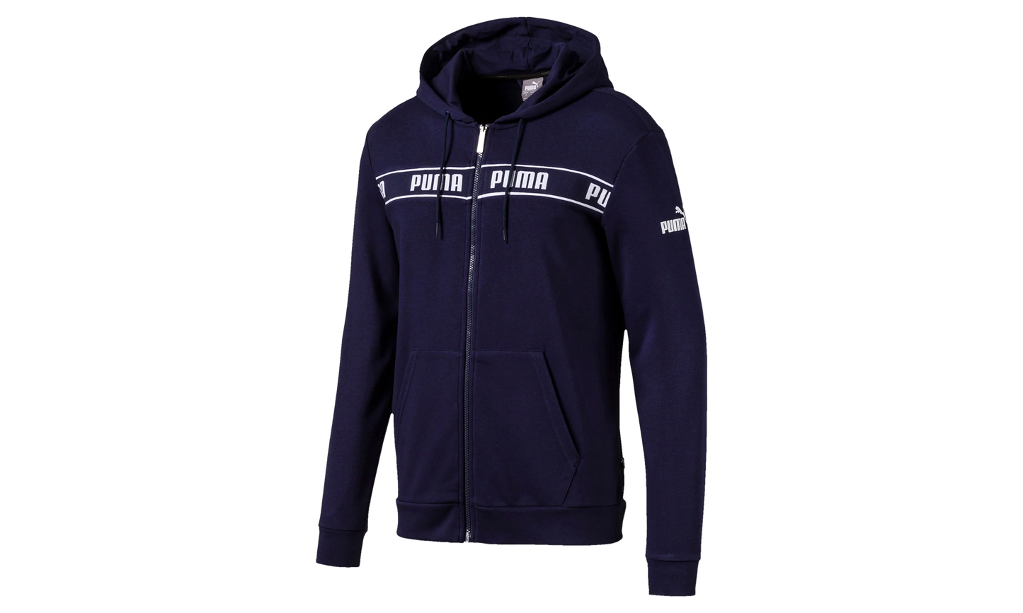 AMPLIFIED HOODED JACKET TR "Blue"