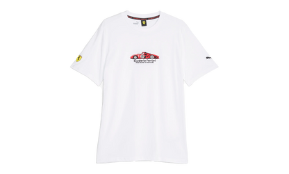 FERRARI RACE GRAPHIC TEE 1 "White"