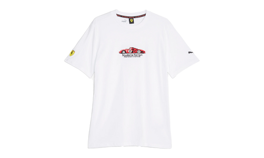 FERRARI RACE GRAPHIC TEE 1 "White"