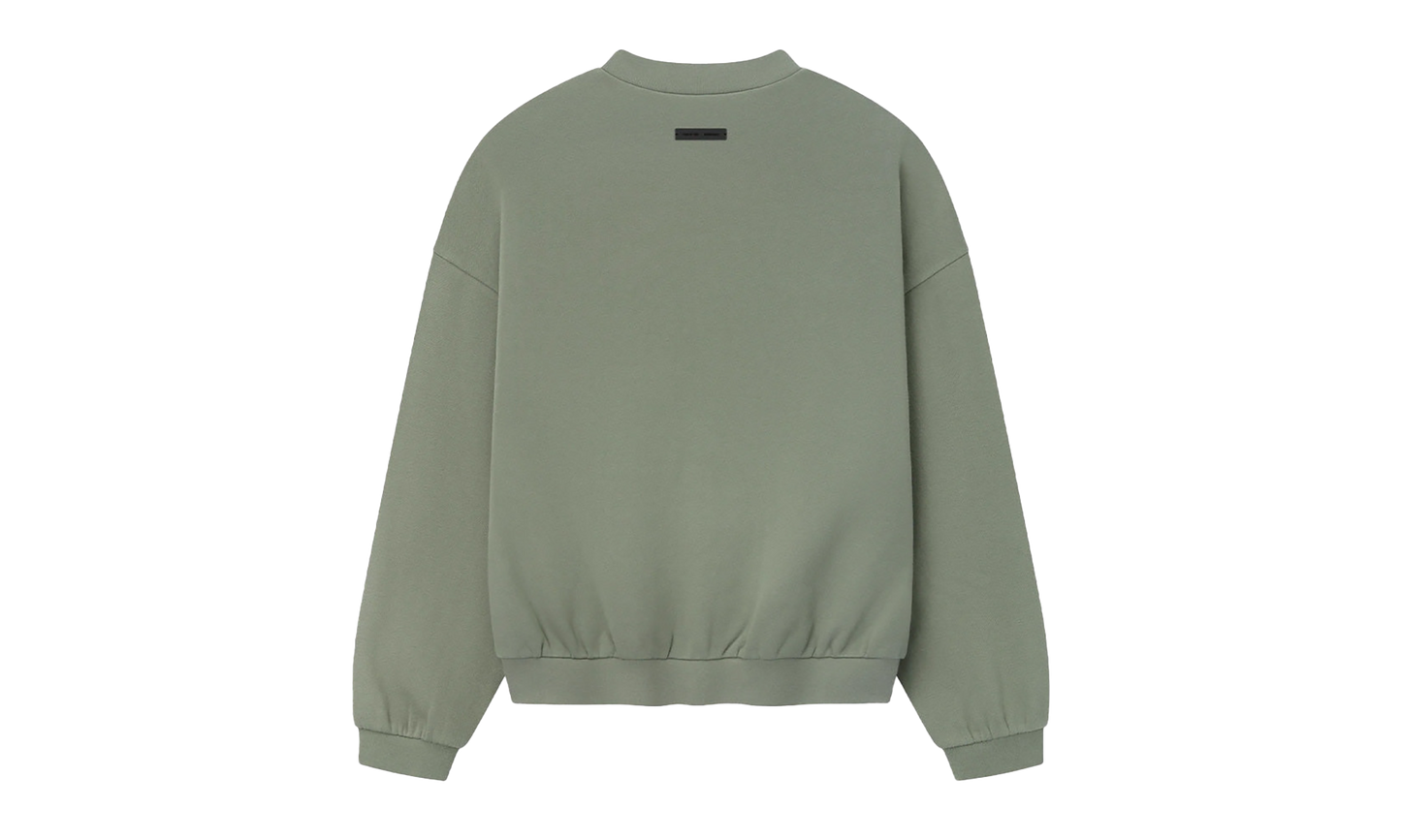 90's Fleece Crewneck "Moss"